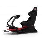 Rseat S1 Alcantara® Seat /Red Frame Racing Simulator Cockpit